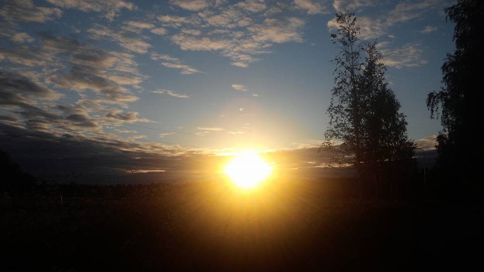 핀랜드 Sunset over the field3.jpg
