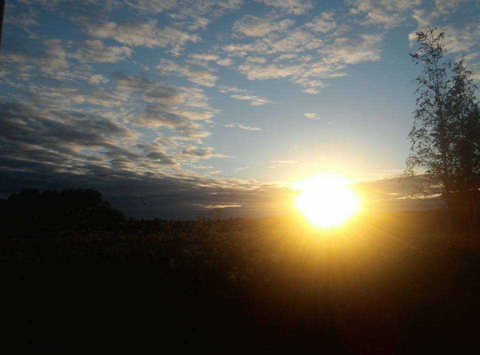 핀랜드 Sunset over the field2.jpg